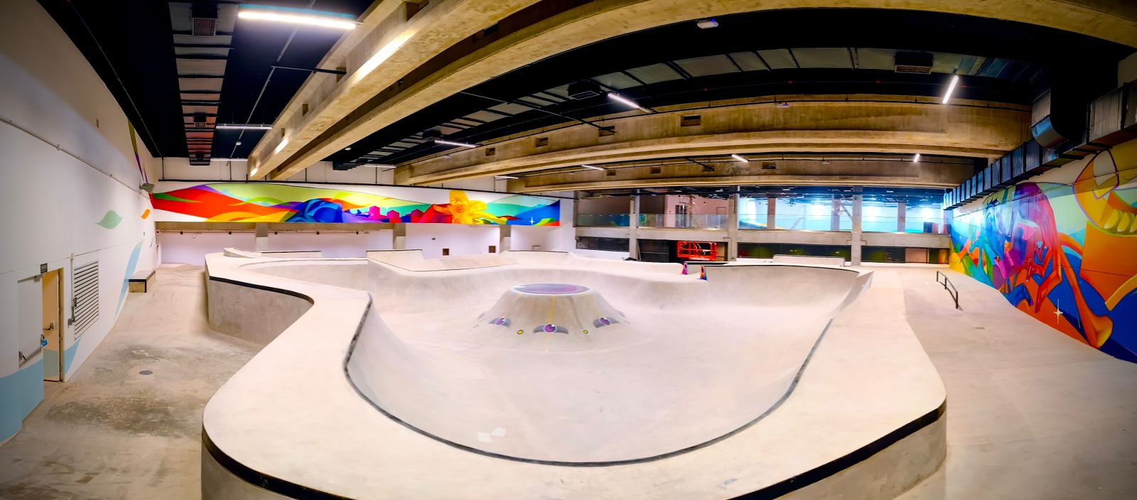 Estrutura de skate gerida pela EBS no Beyond The Club