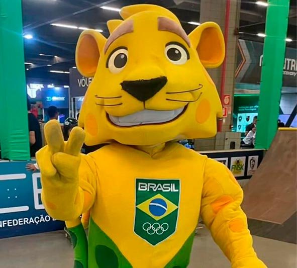 Clínica de skate em evento