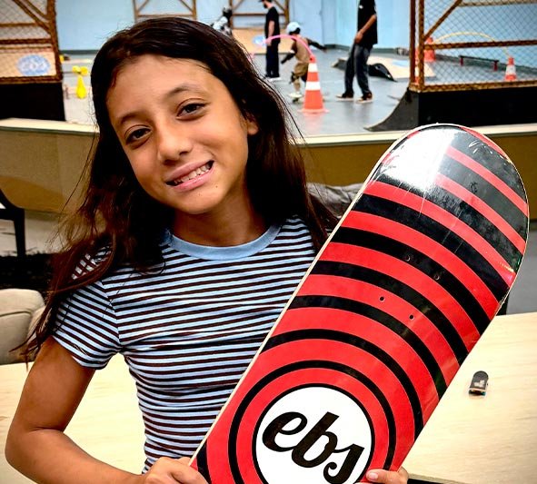 Atleta representada pelo EBS Squad