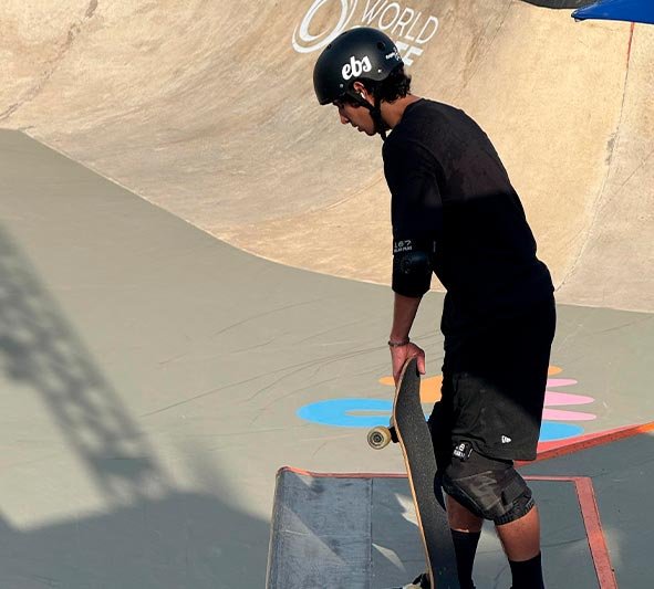 Skate brasileiro com EBS Squad